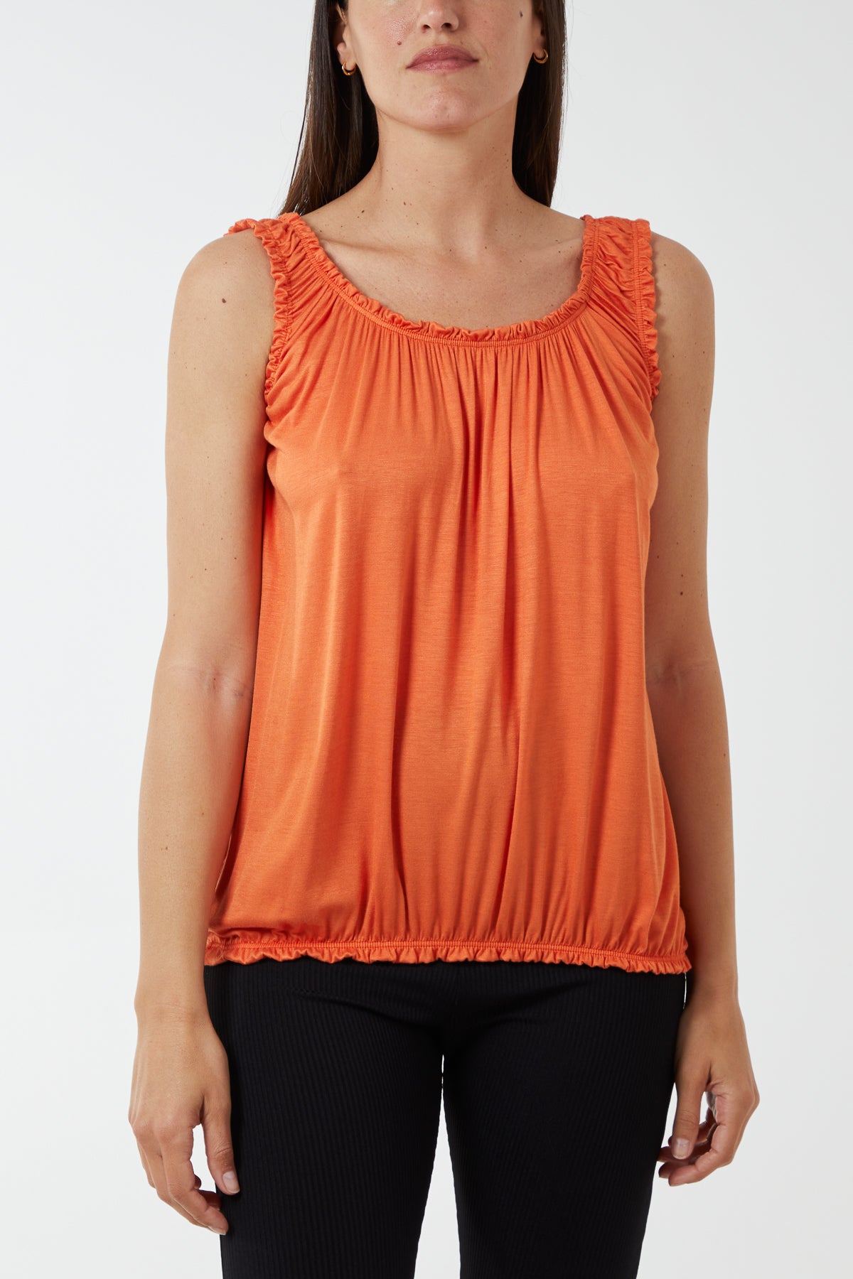 Balloon Frill Vest Top