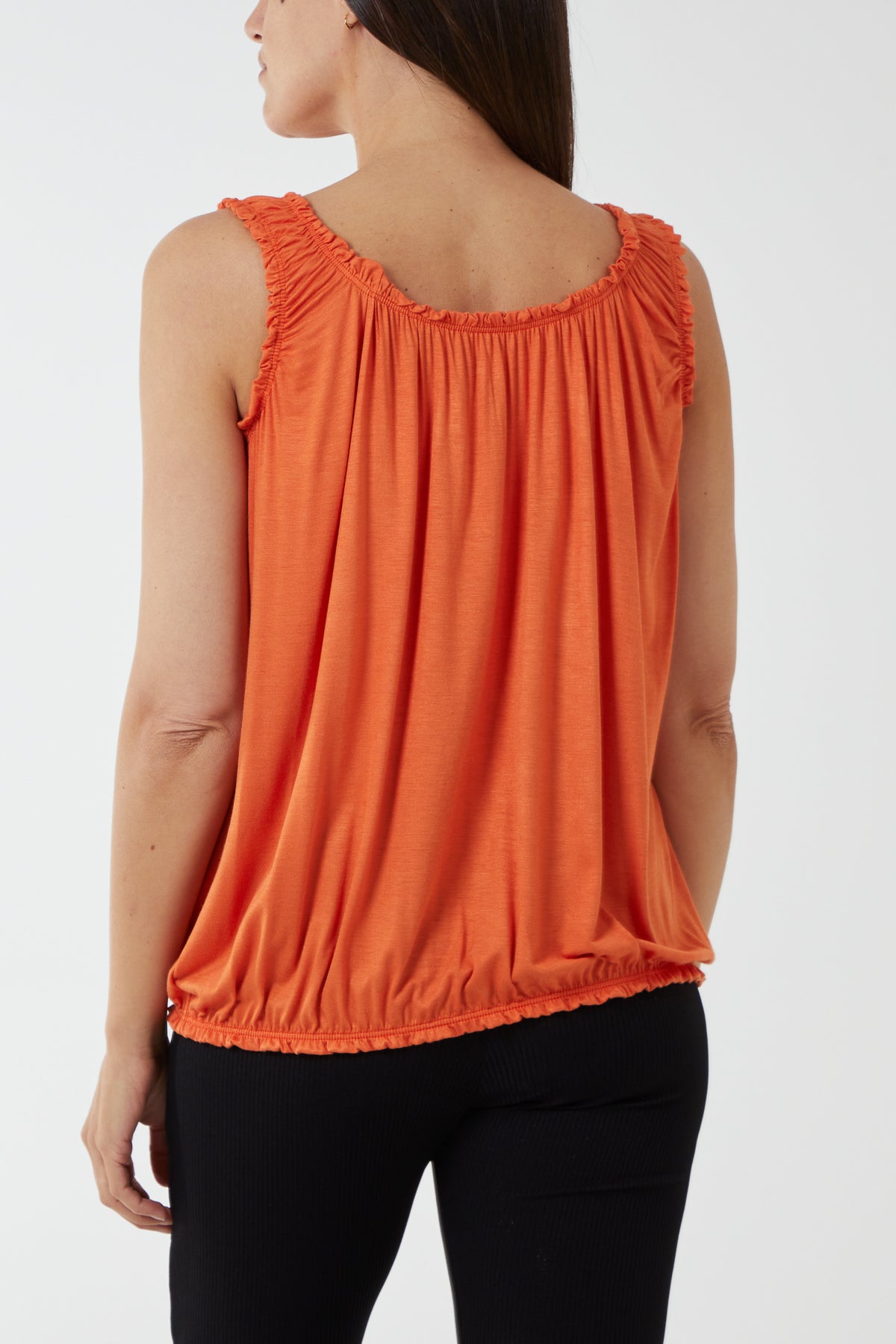 Balloon Frill Vest Top