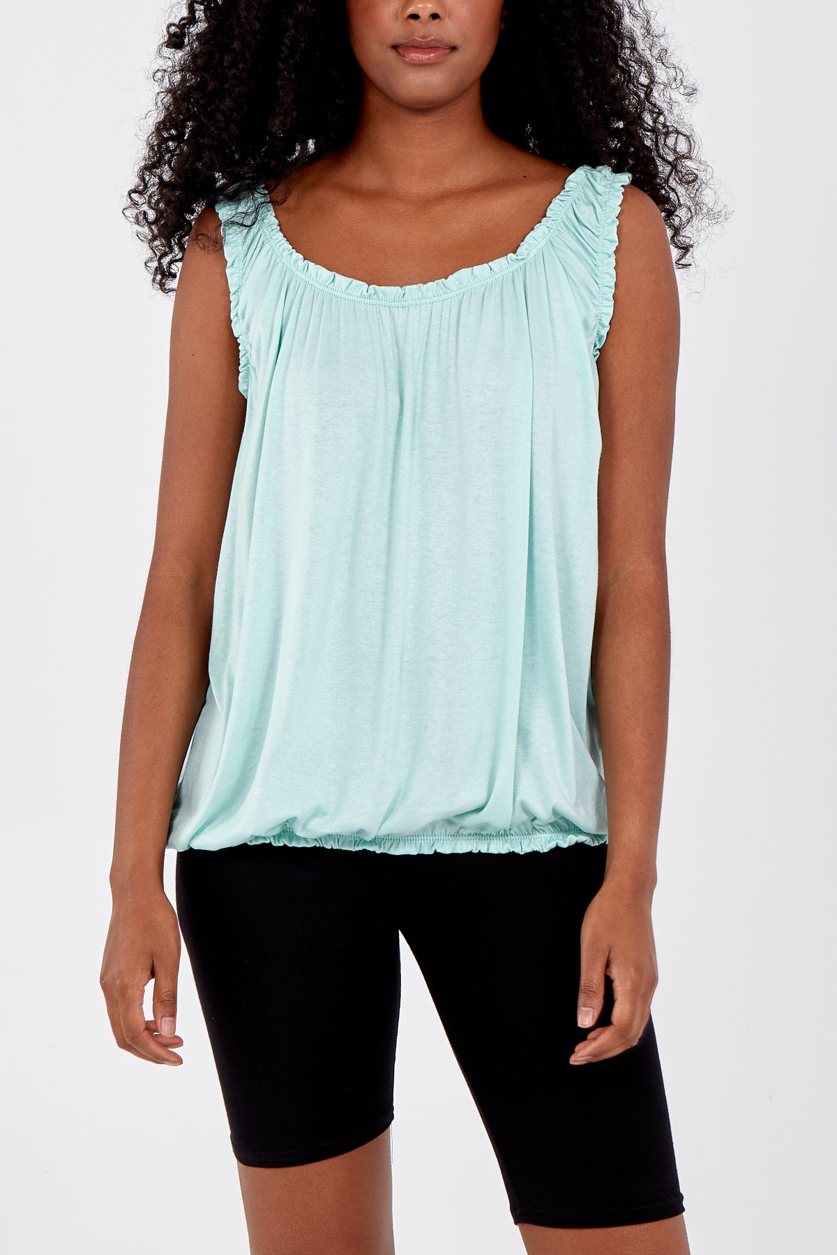Balloon Frill Vest Top