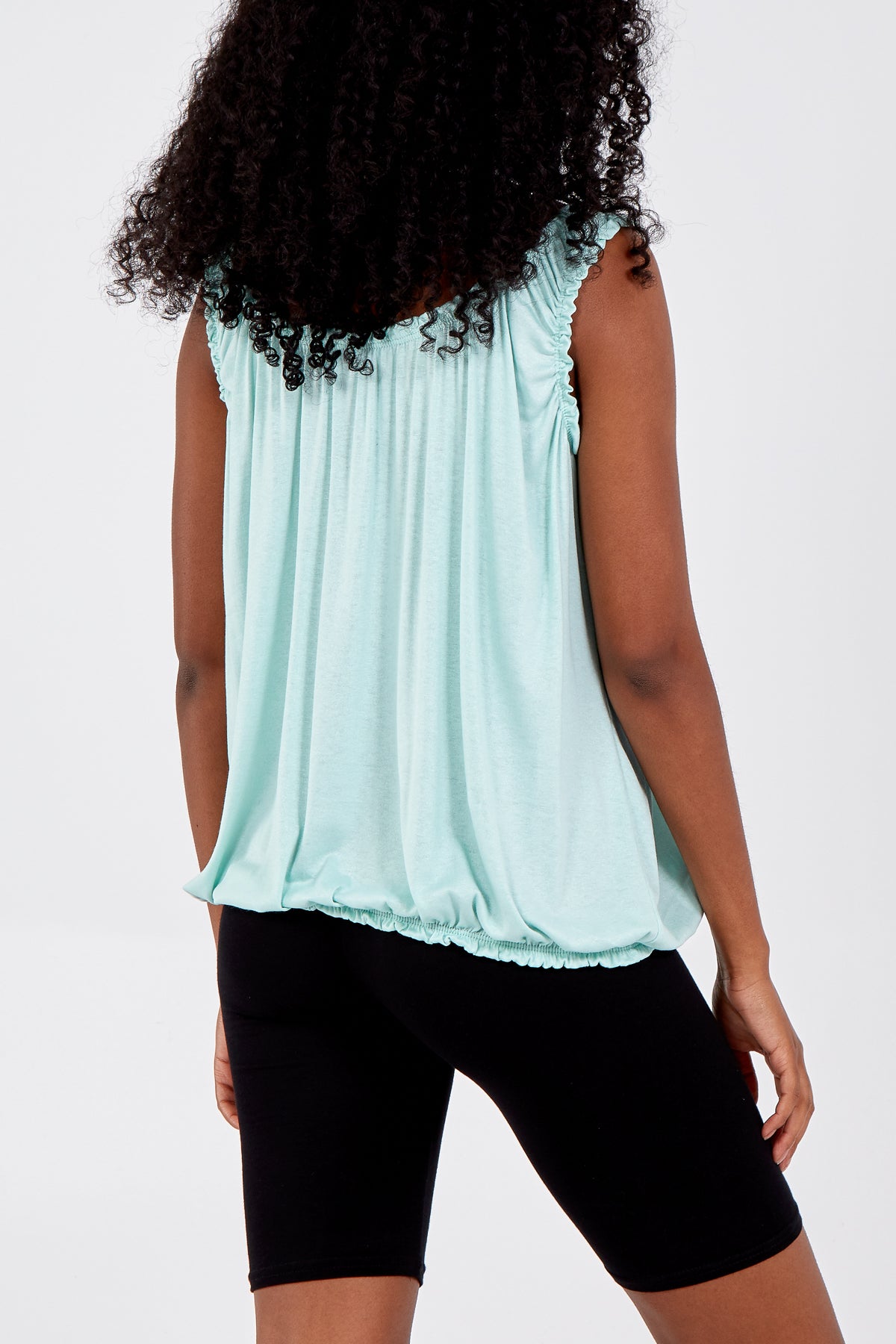 Balloon Frill Vest Top