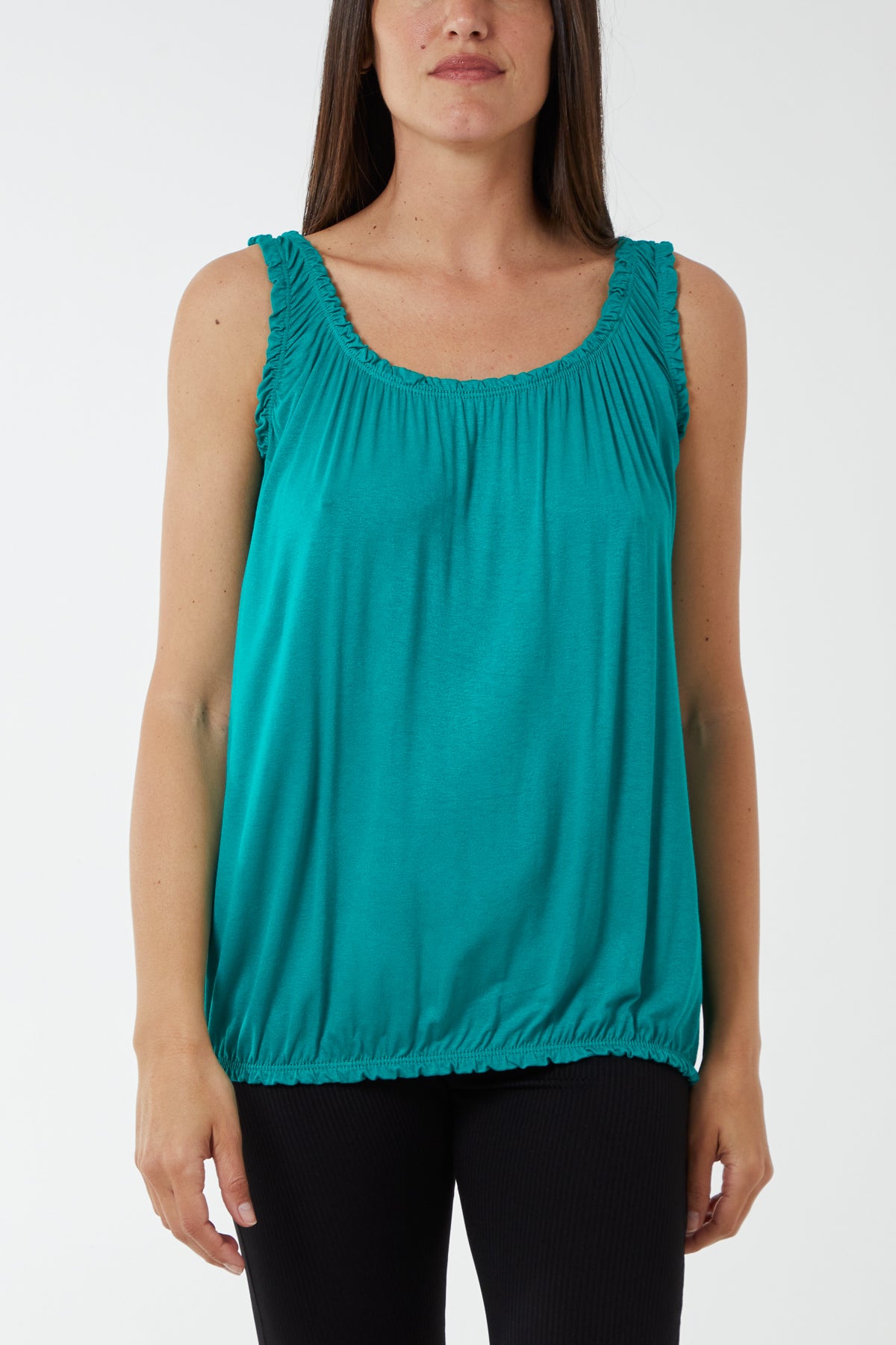 Balloon Frill Vest Top