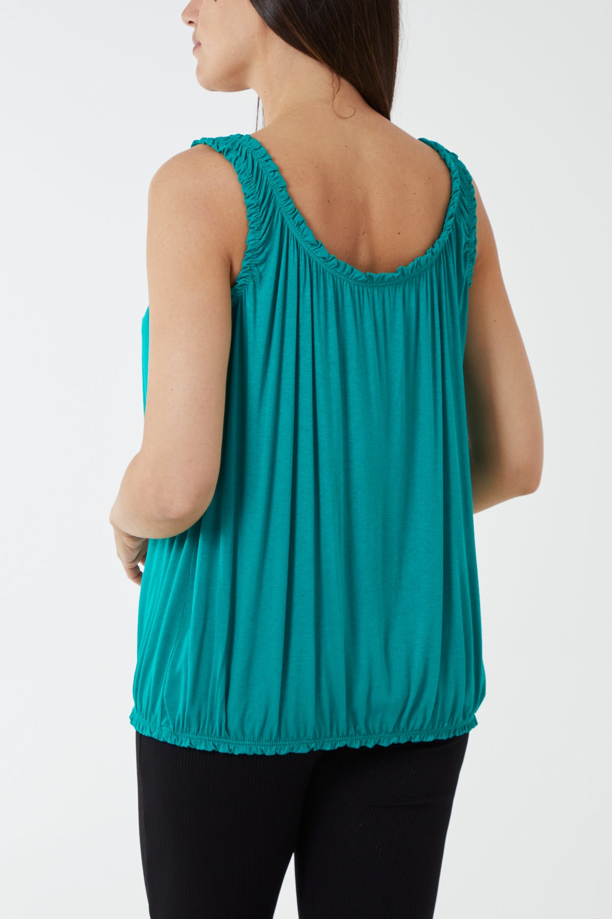 Balloon Frill Vest Top