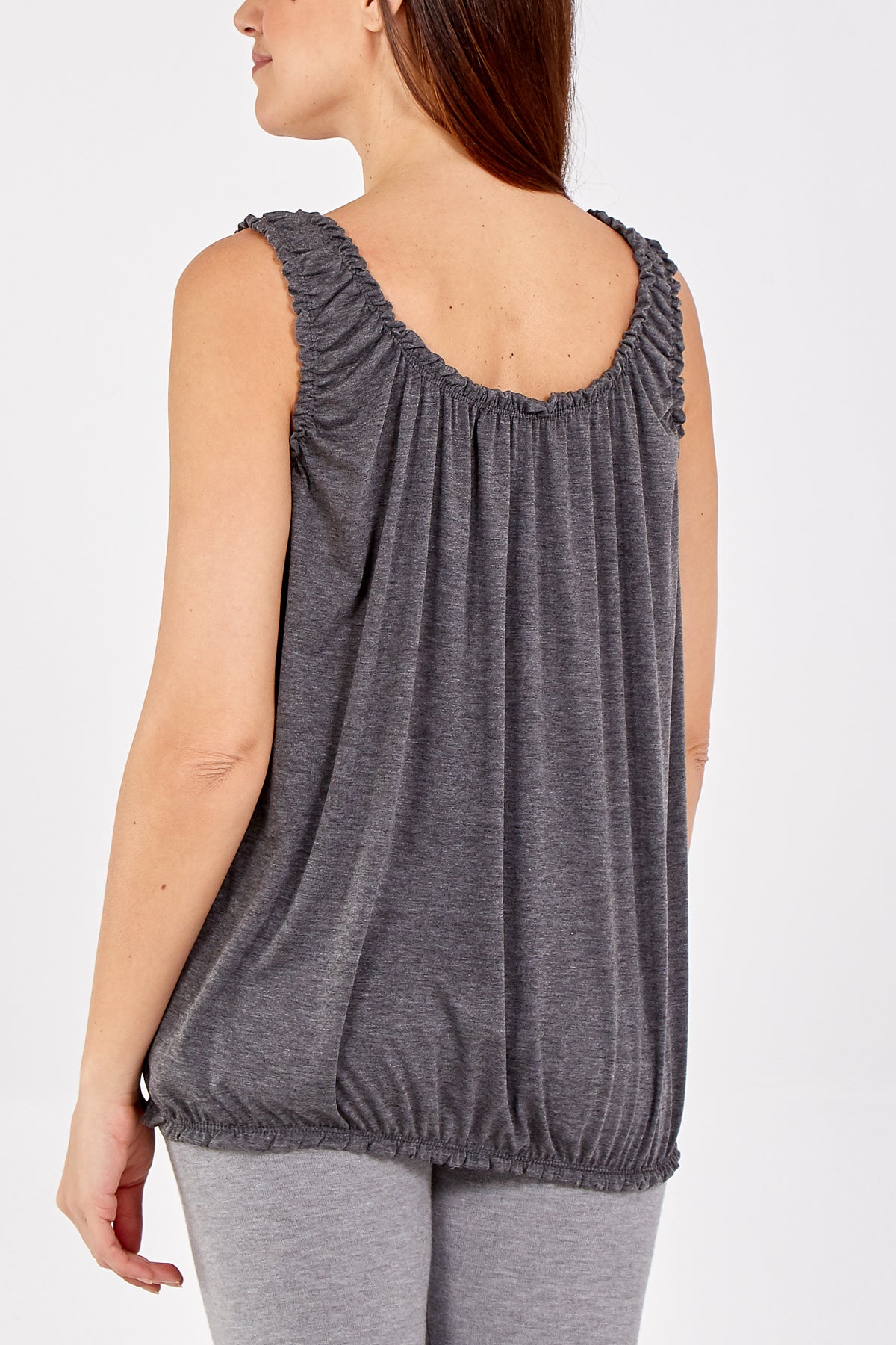 Balloon Frill Vest Top