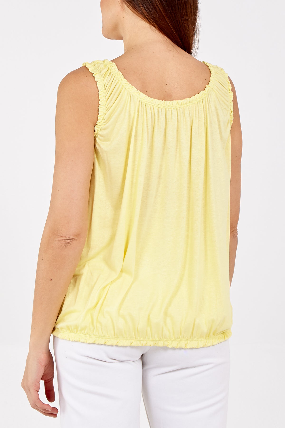 Balloon Frill Vest Top