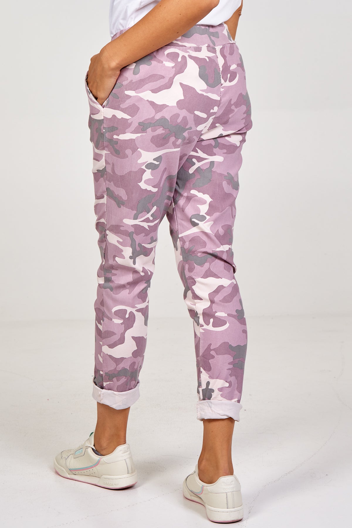 Magic Super Stretch Camouflage Print Trousers