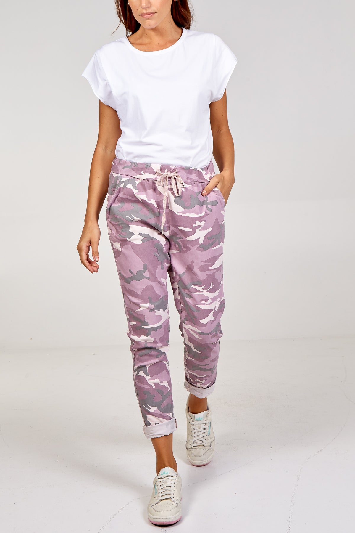 Magic Super Stretch Camouflage Print Trousers
