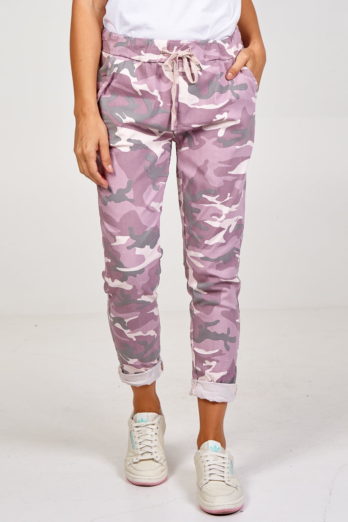 Magic Super Stretch Camouflage Print Trousers