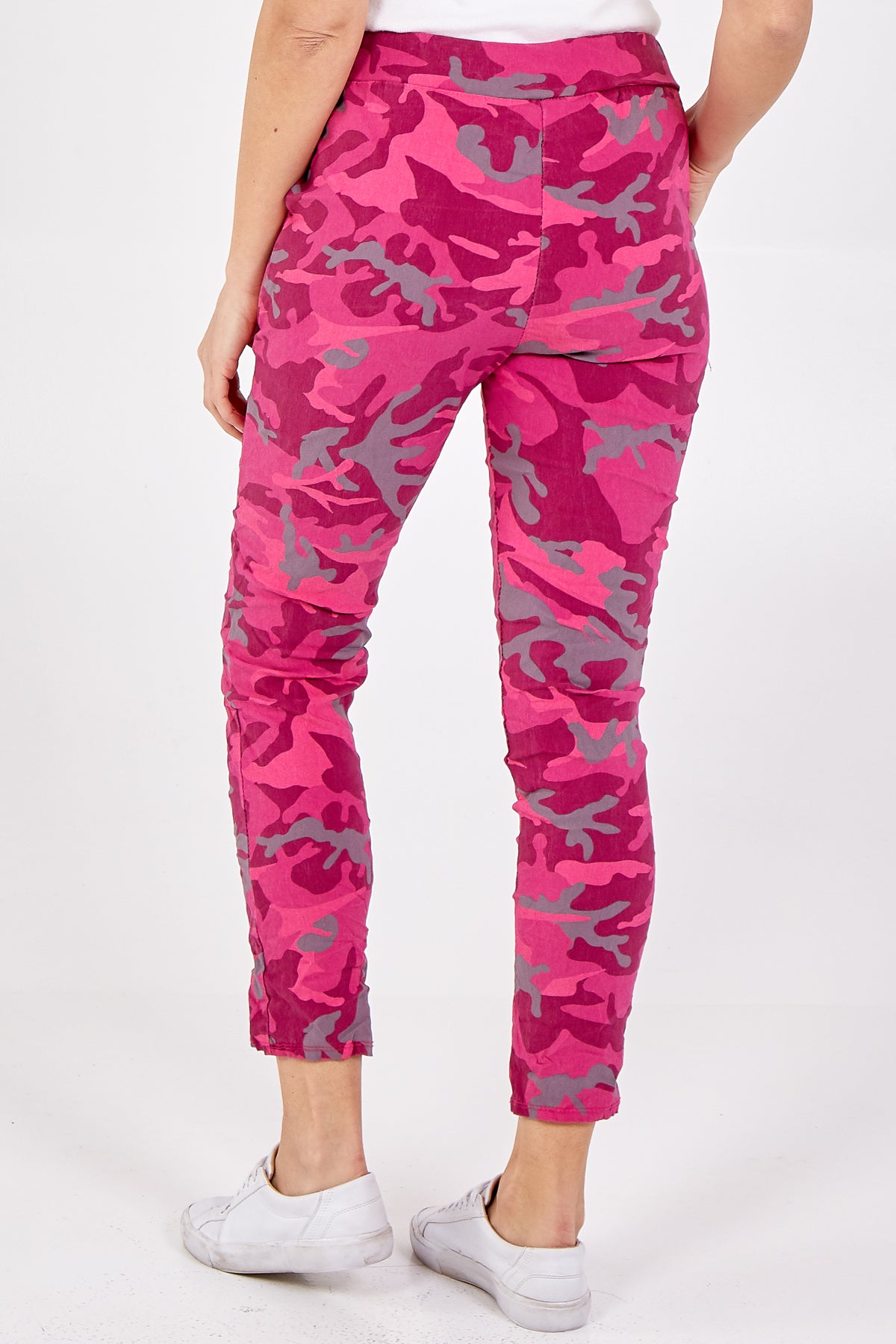 Magic Super Stretch Camouflage Print Trousers