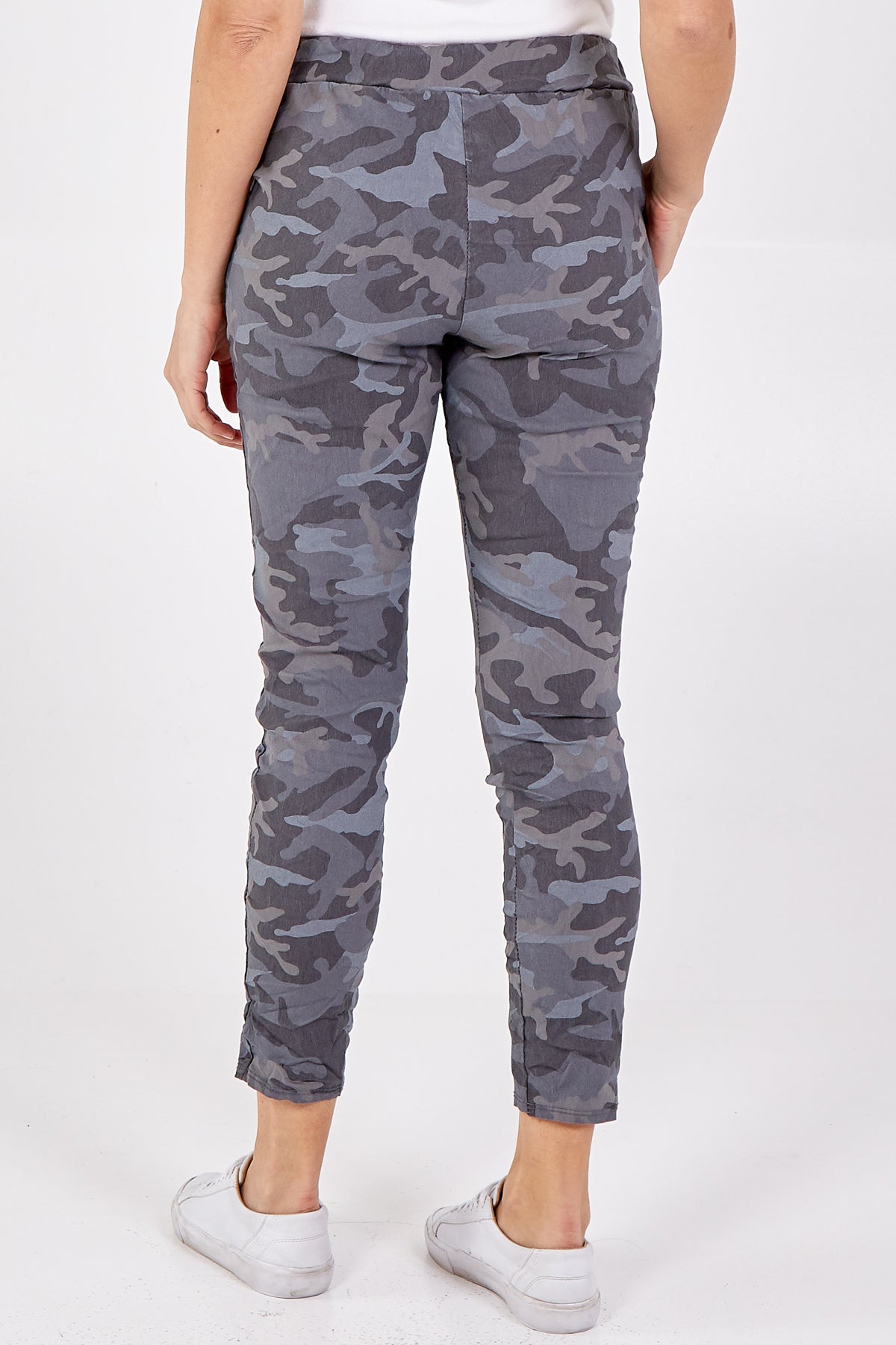 Magic Super Stretch Camouflage Print Trousers