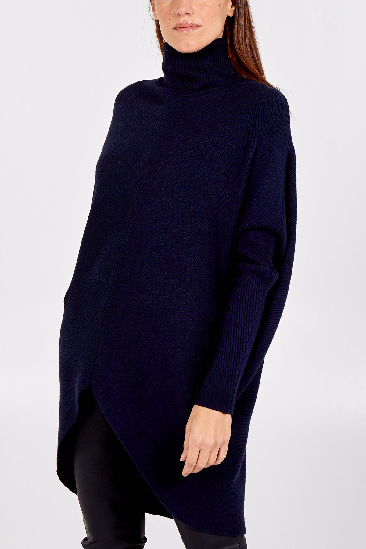 Roll Neck Jumper Dress