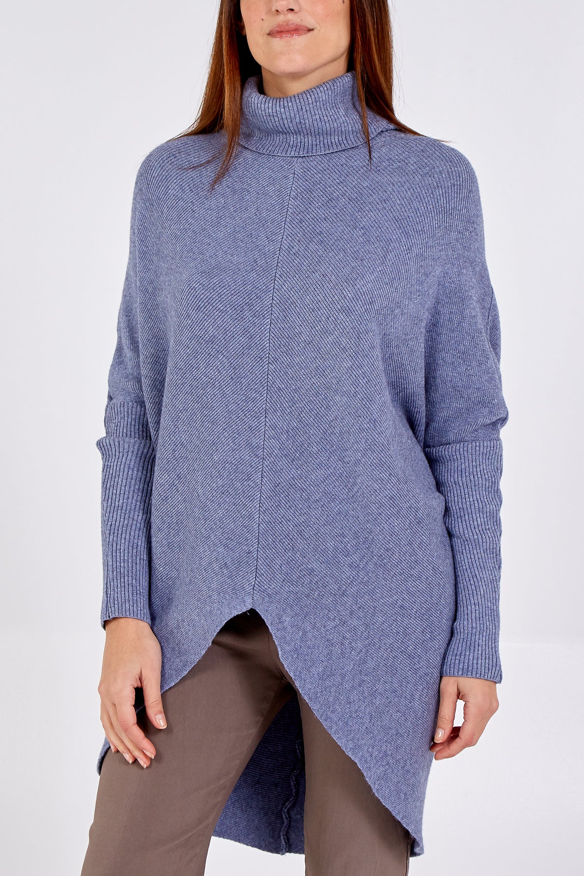 Roll Neck Jumper Dress