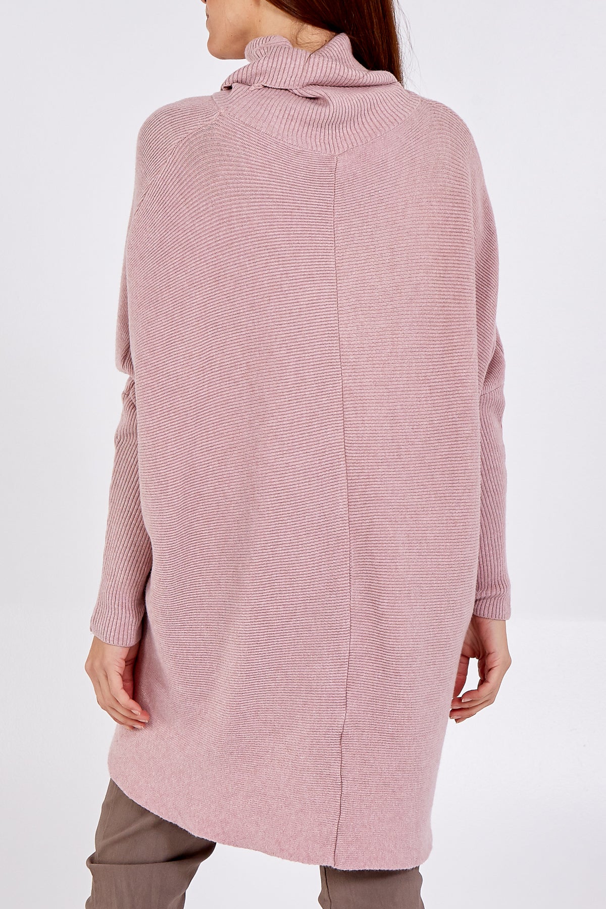 Roll Neck Jumper Dress