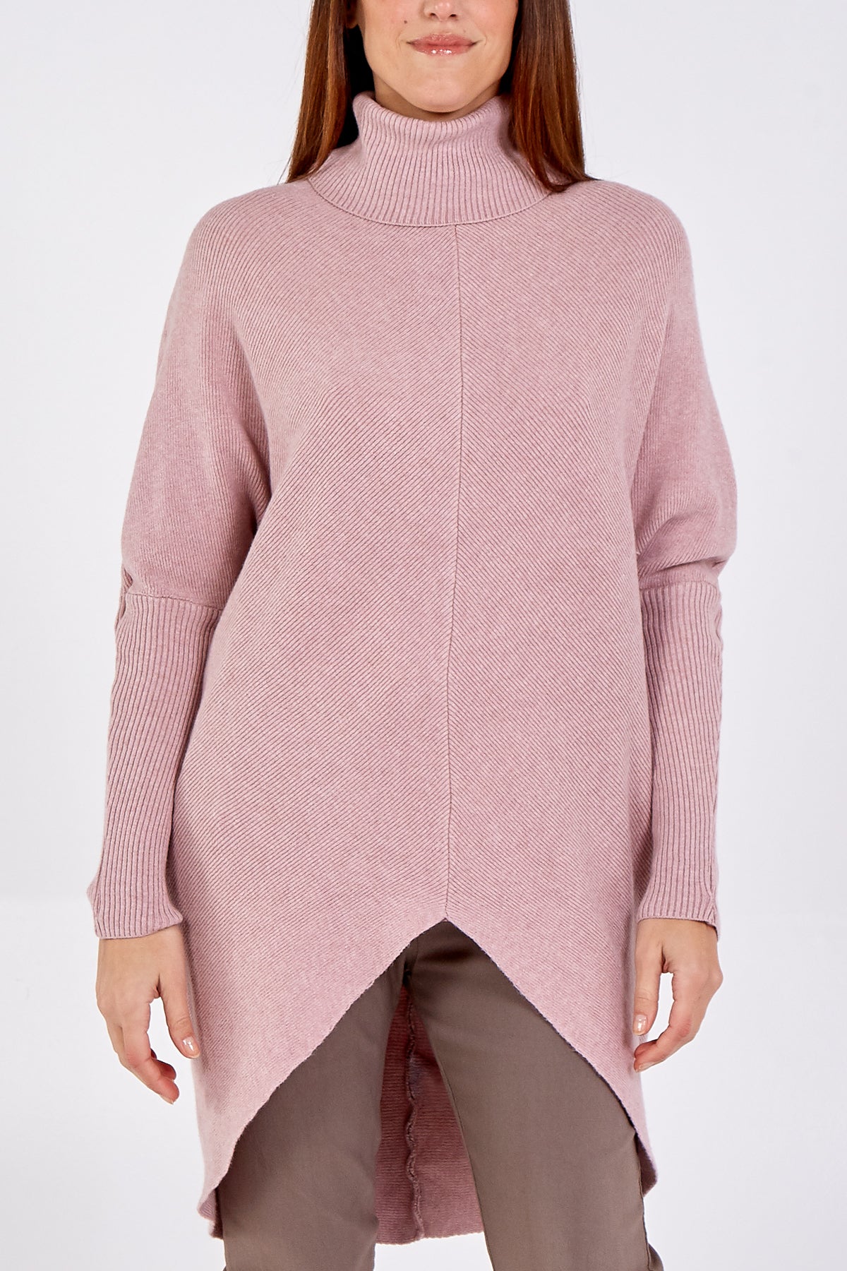 Roll Neck Jumper Dress