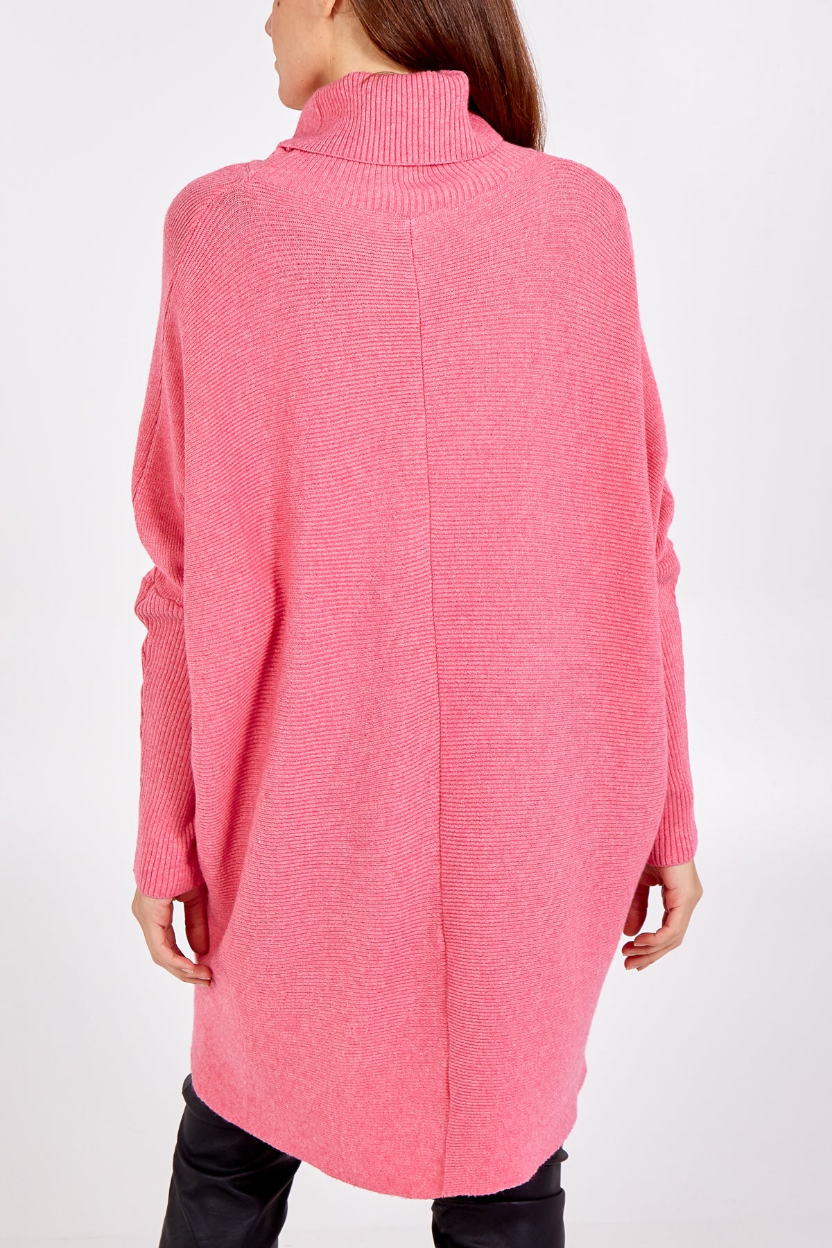 Roll Neck Jumper Dress