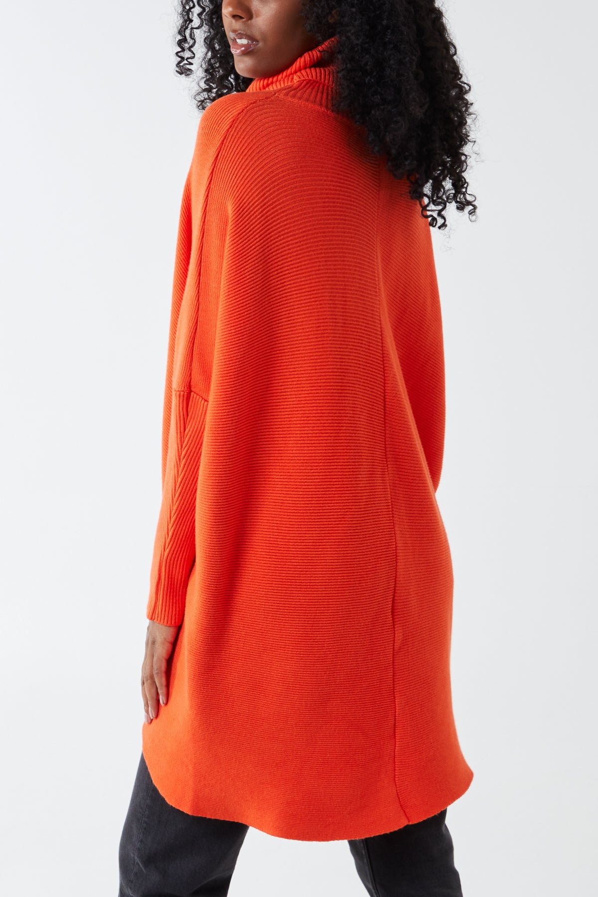 Roll Neck Jumper Dress