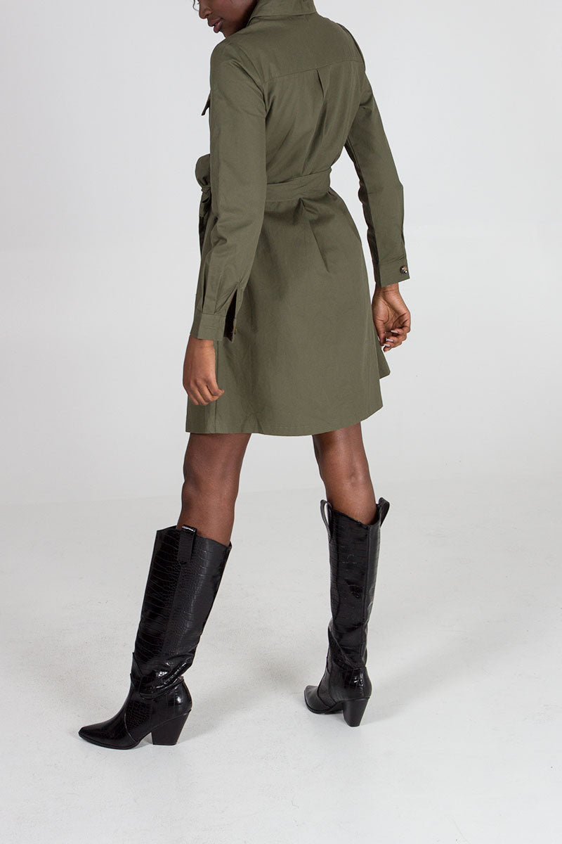 Safari Shirt Dress