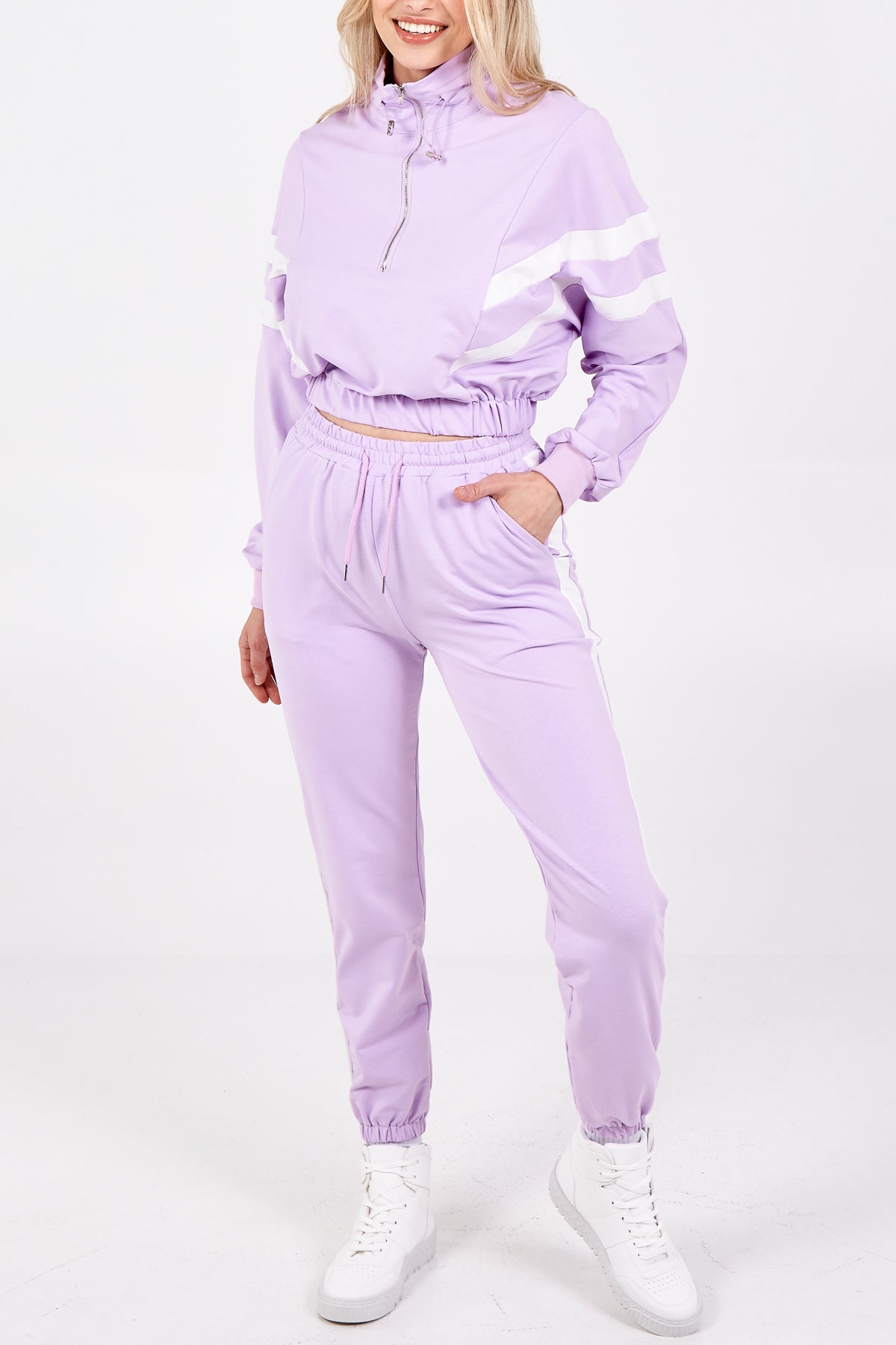 Light purple outlet tracksuit