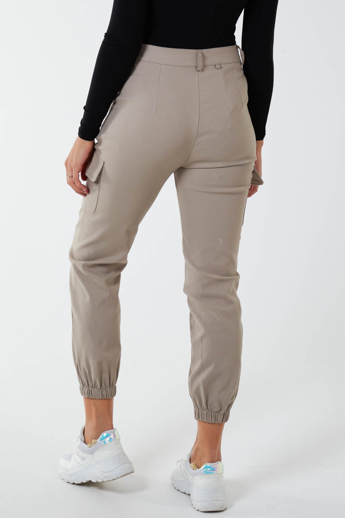 Slim Fitted Pintuck Combat Cargos