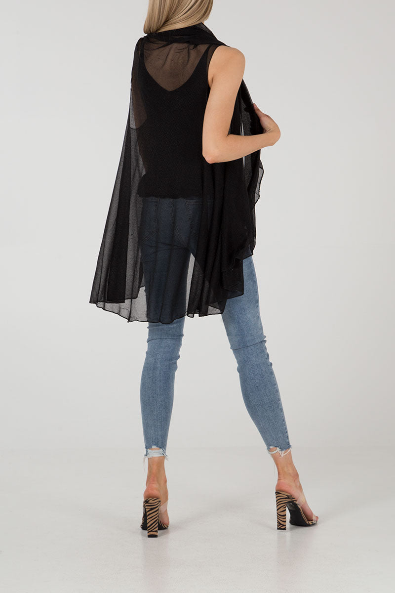 Cardigan With Shining Dots