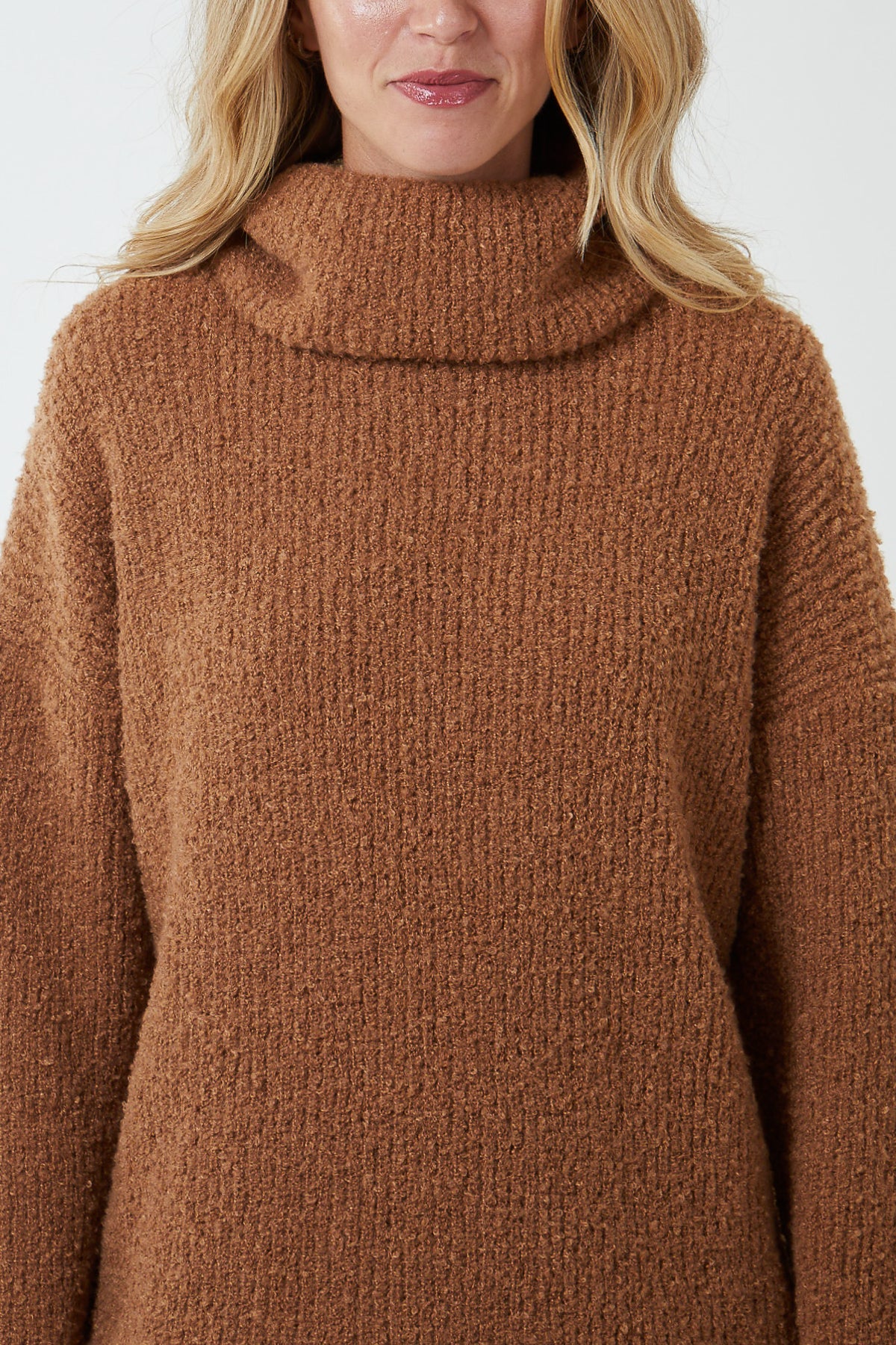 Cosy Roll Neck Knit Jumper
