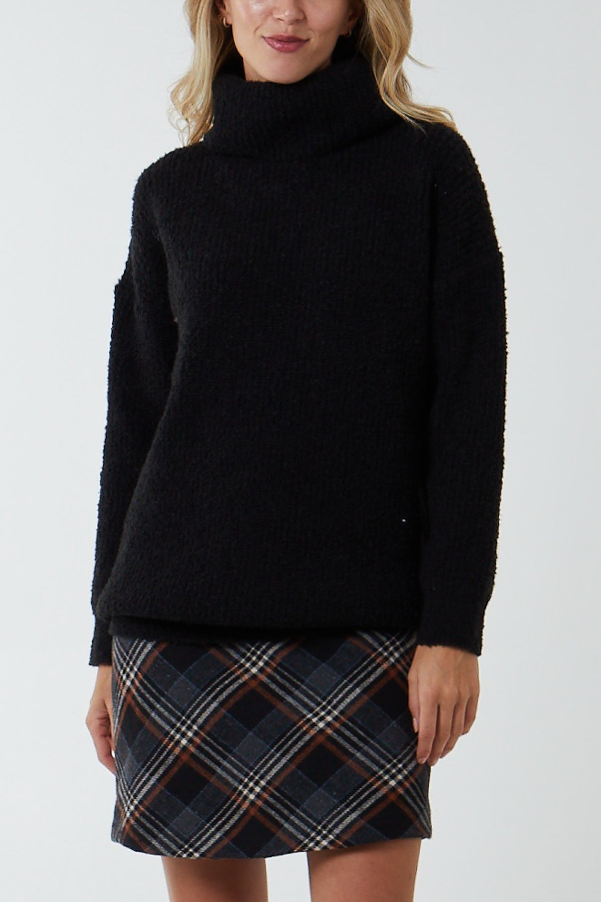 Cosy Roll Neck Knit Jumper