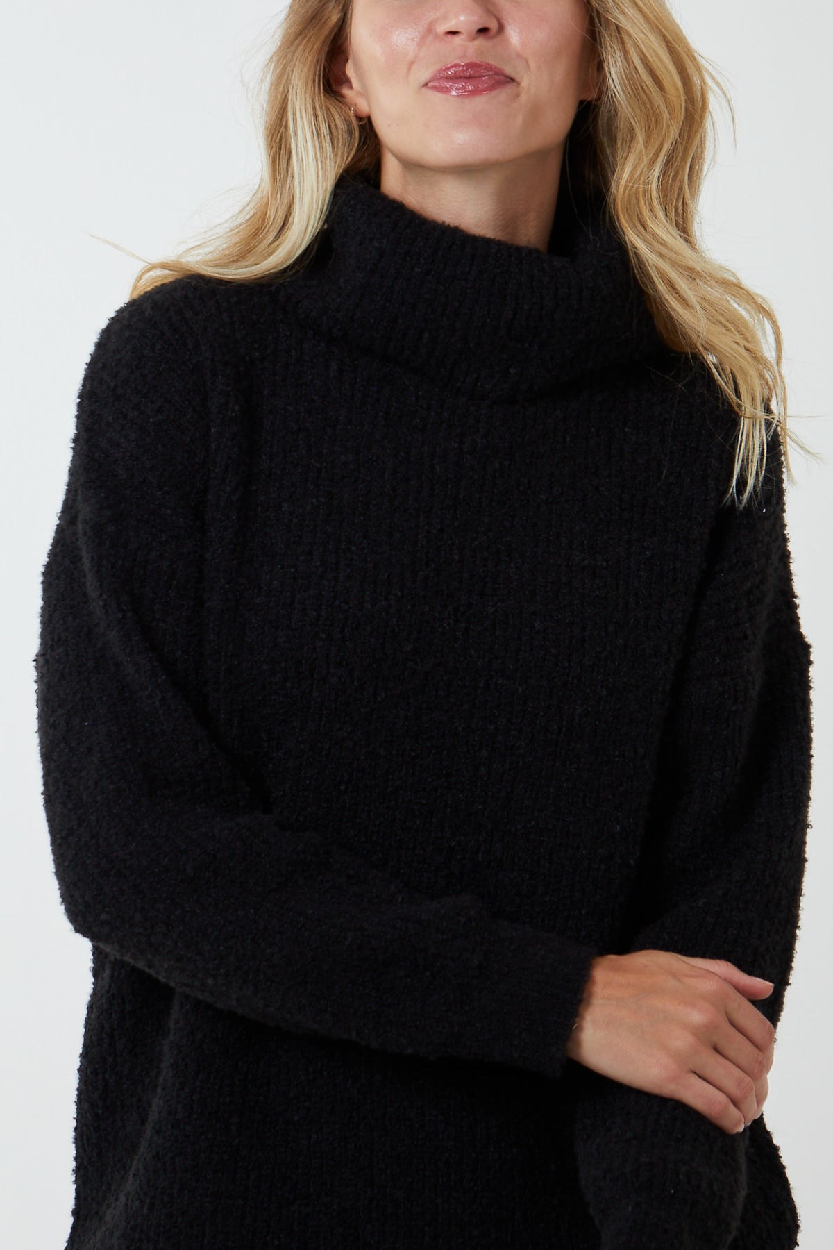 Cosy Roll Neck Knit Jumper