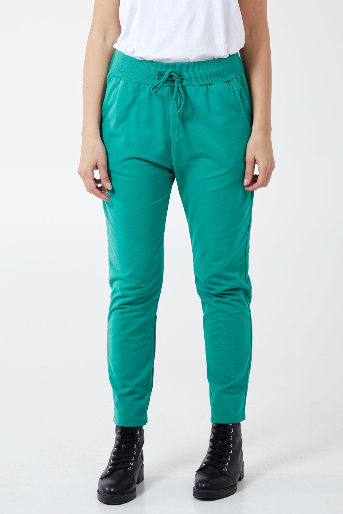 Plain Elasticated Joggers