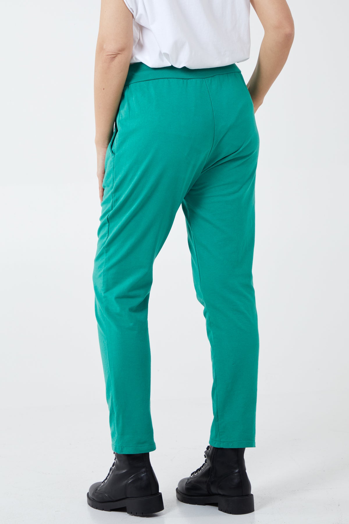 Plain Elasticated Joggers