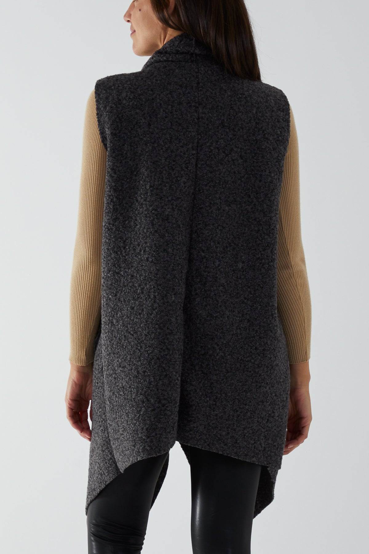 Waterfall Knitted Gillet Jacket