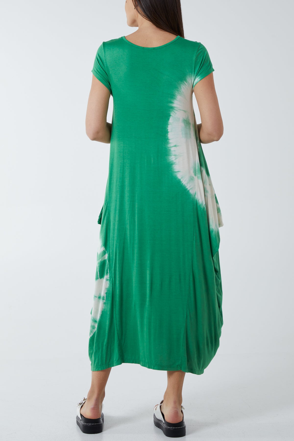 Tie Dye Parachute Midi Dress