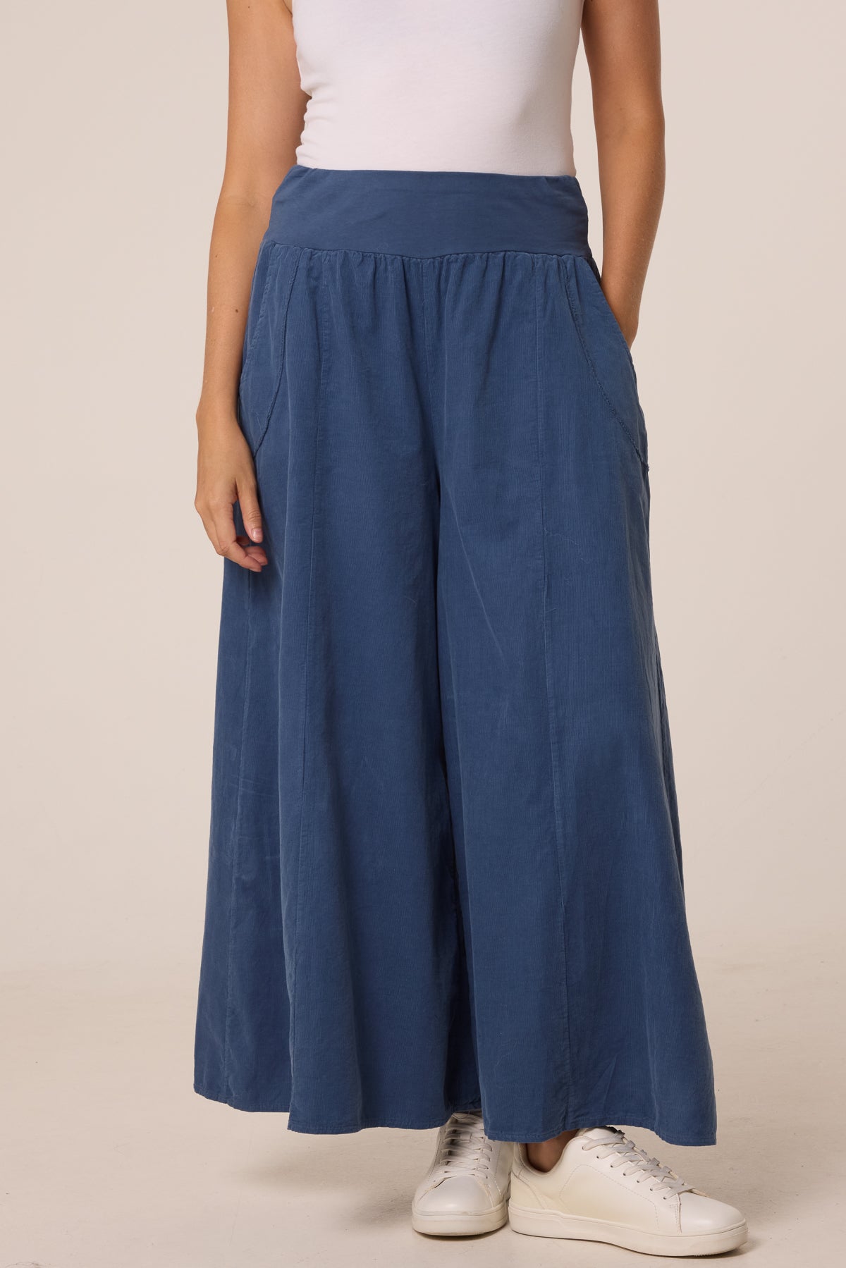 Baby Corduroy Wide Leg Trouser