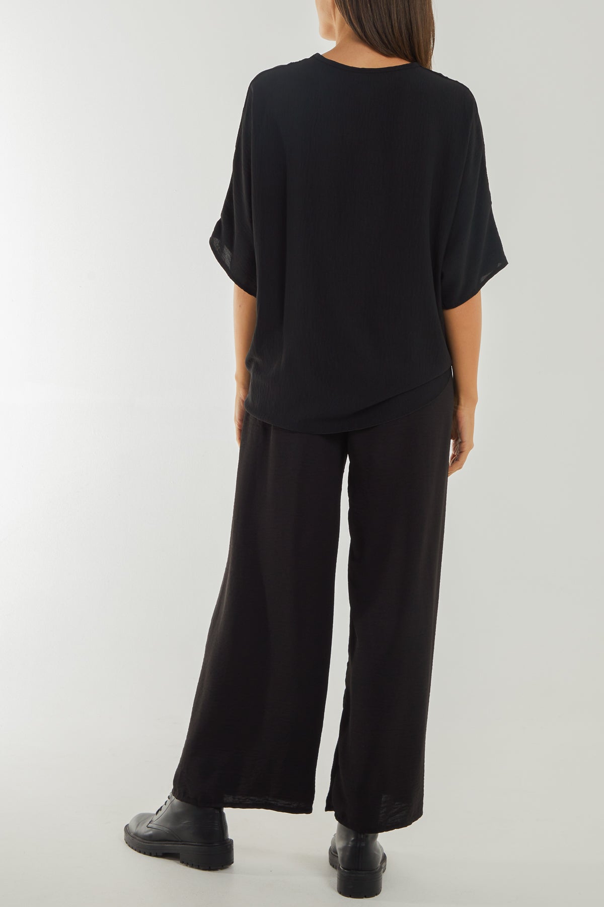 Knotted Top Culotte Trousers Co-Ord