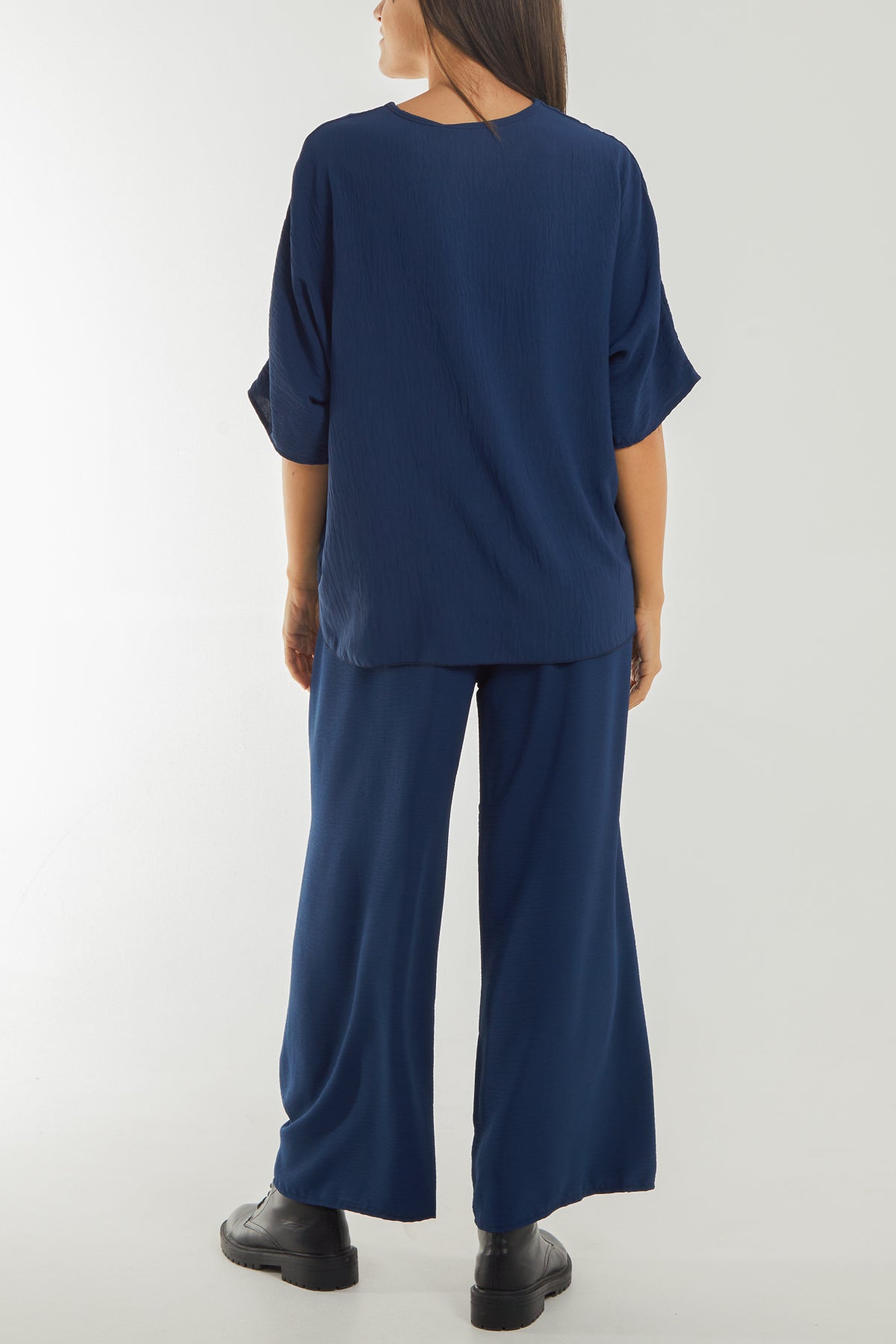 Knotted Front Top & Culottes Co-Ord Set