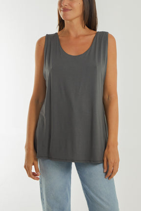 Double Layer Scoop Vest