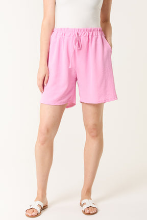 Relaxed Fit Pockets Bermuda Shorts