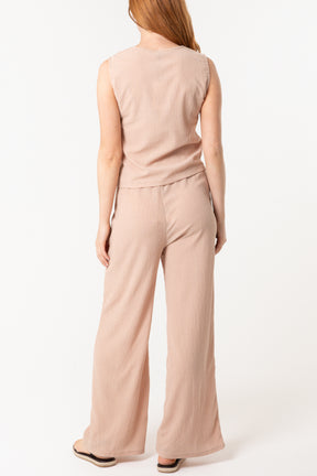 Waistcoat & Wide Leg Trousers Co-Ord