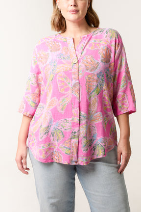 Butterfly Print Pure Cotton Top