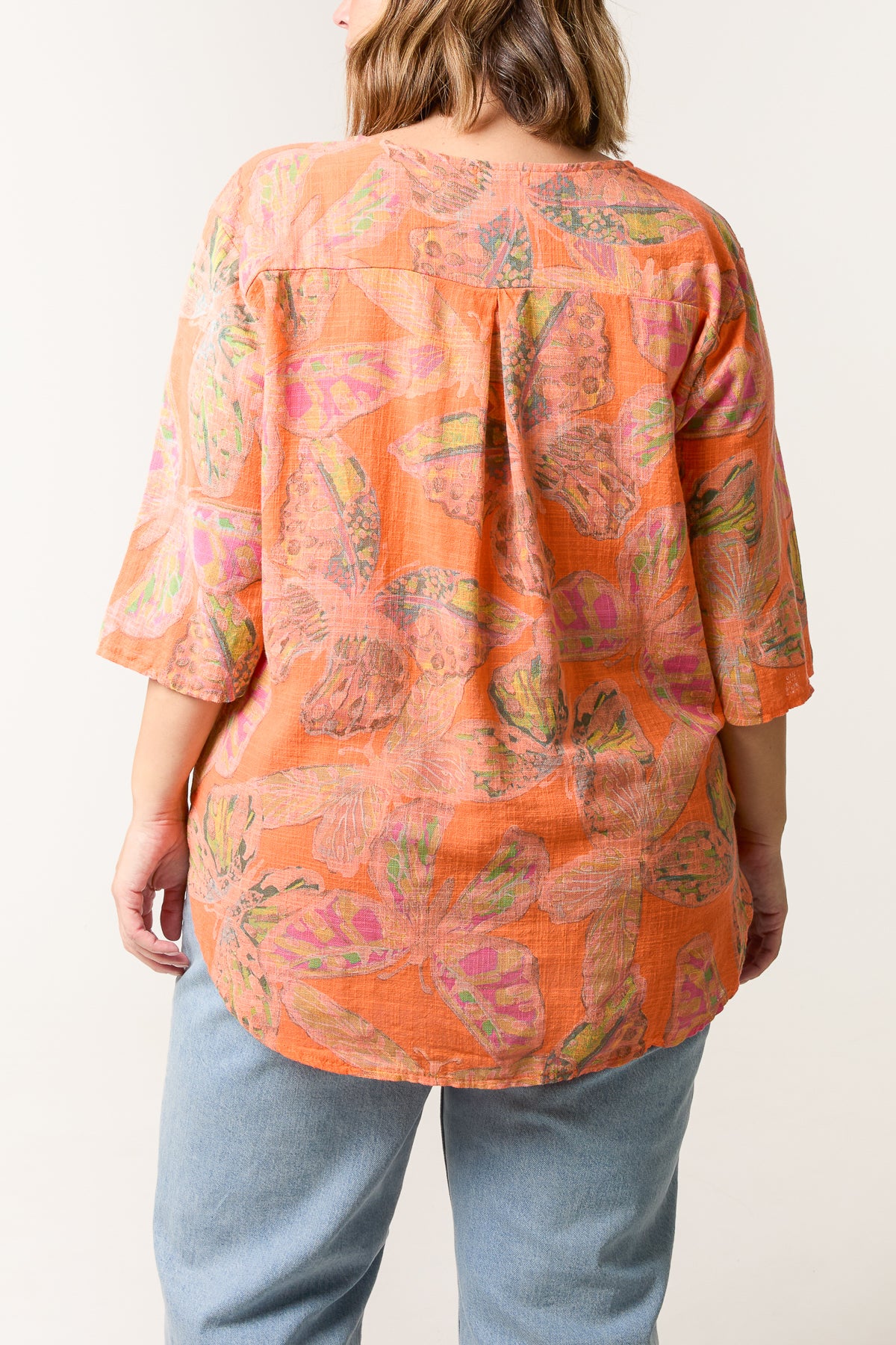 Butterfly Print Pure Cotton Top