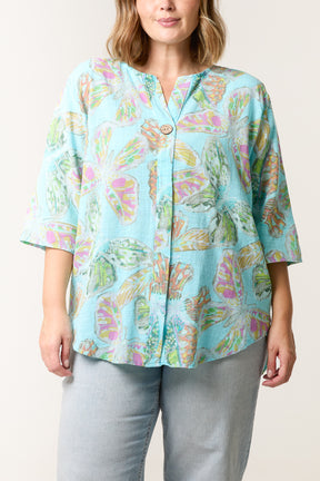 Butterfly Print Pure Cotton Top