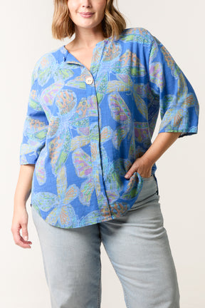 Butterfly Print Pure Cotton Top