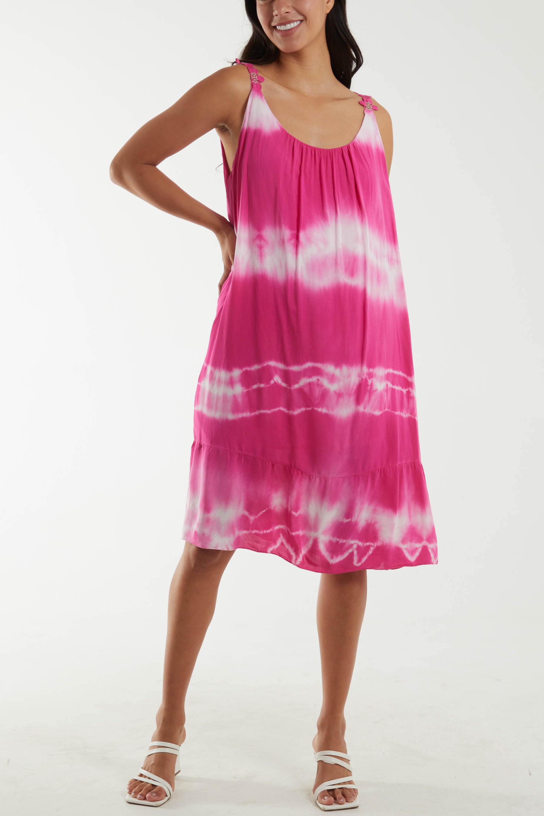 Tie Dye Swing Dress