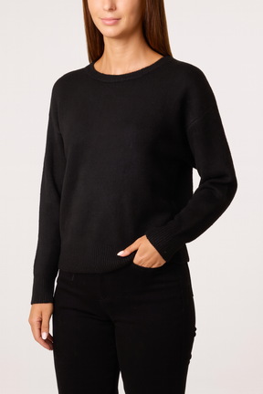 Crew Neck Knit Jumper