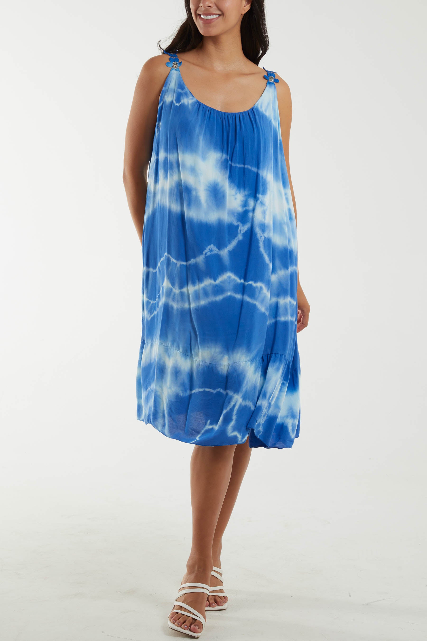 Tie Dye Swing Dress