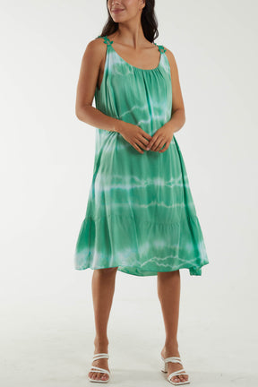 Tie Dye Swing Dress