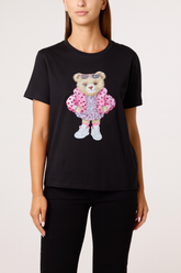 Embellished Cool Bear T-Shirt