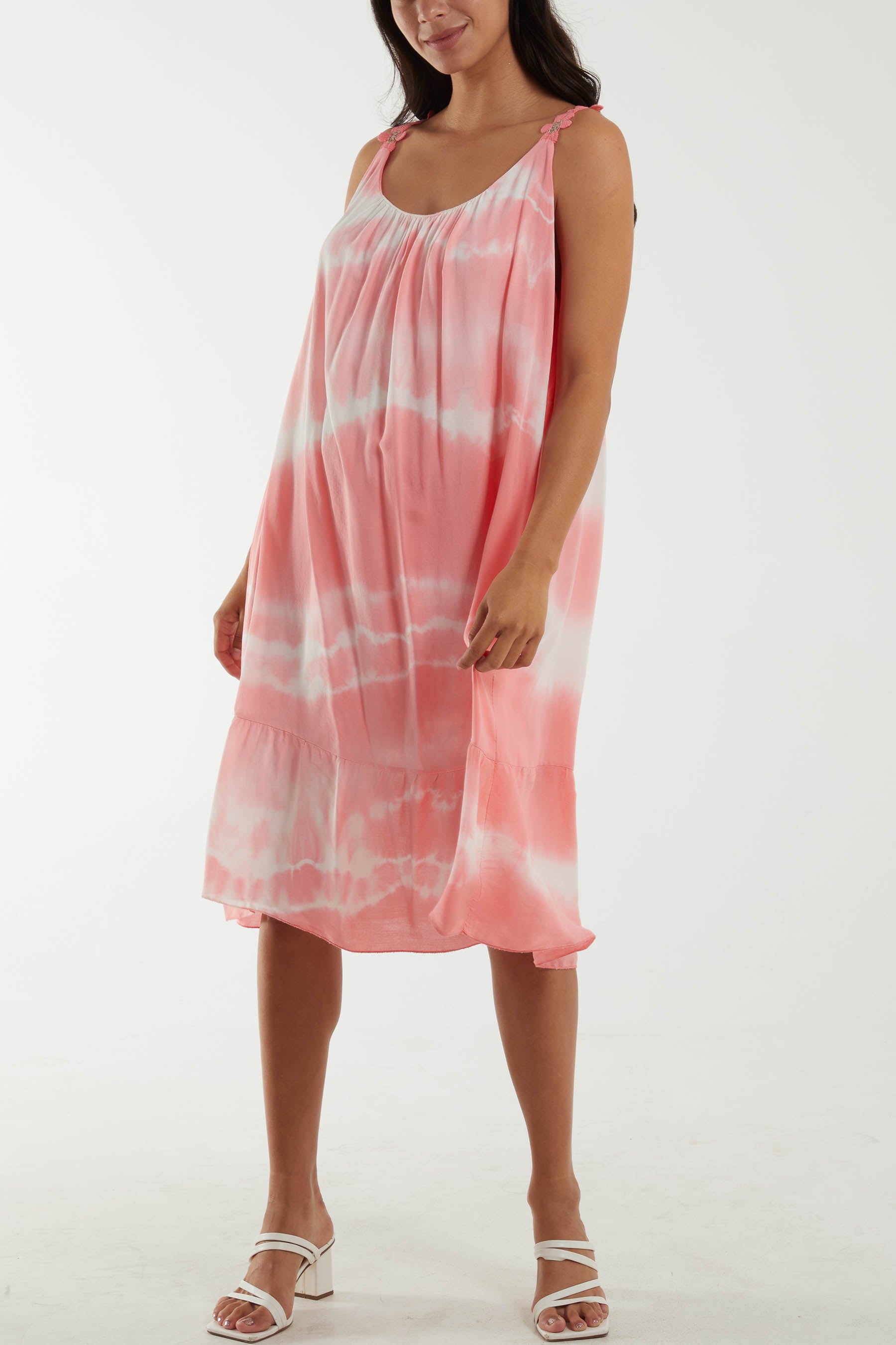 Tie Dye Swing Dress