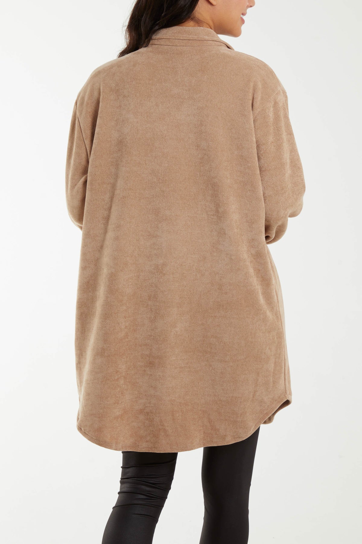 Chenille Oversized Utility Shacket
