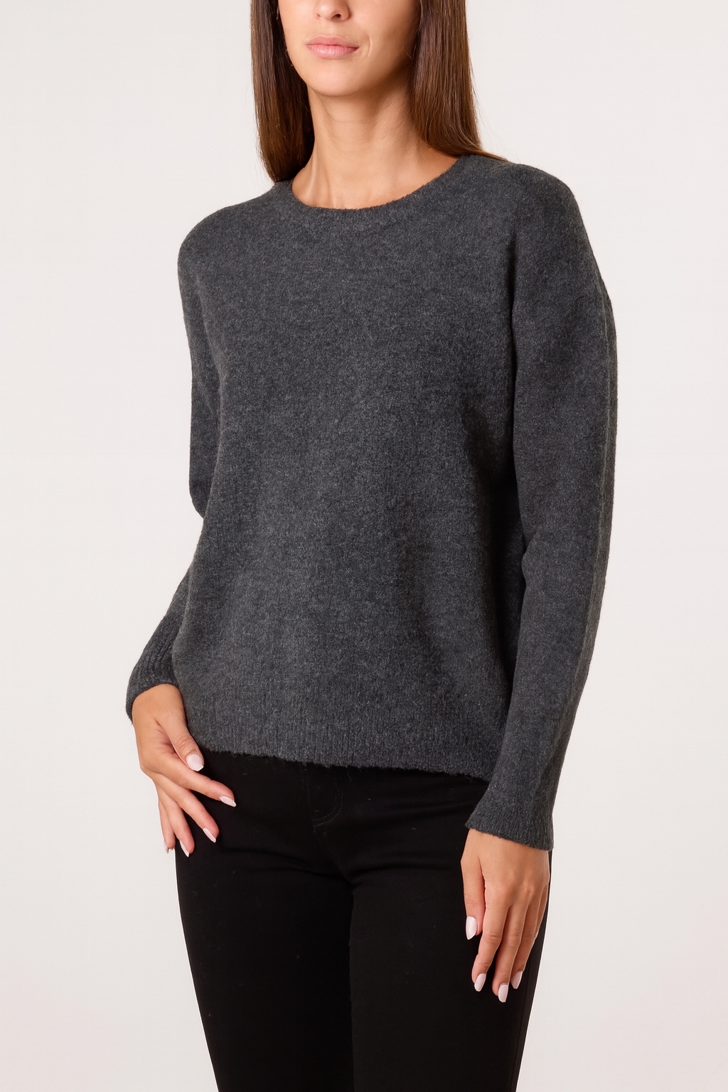 Crew Neck Knit Jumper