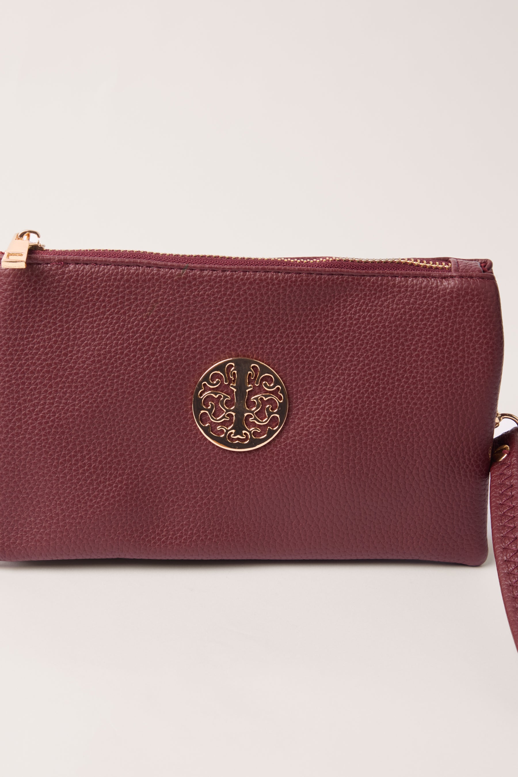 Small Gold Detail Shoulder/Clutch Purse