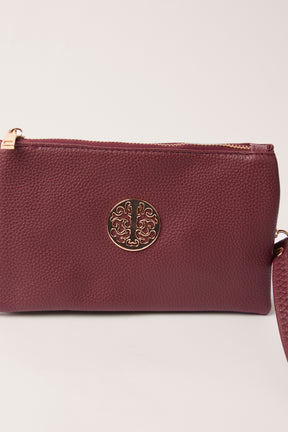 Small Gold Detail Shoulder/Clutch Purse